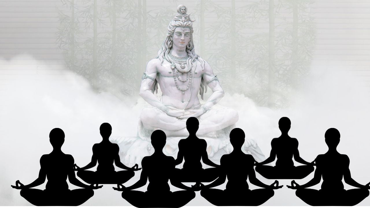 Lord Shiva Teaching To his 7 sages