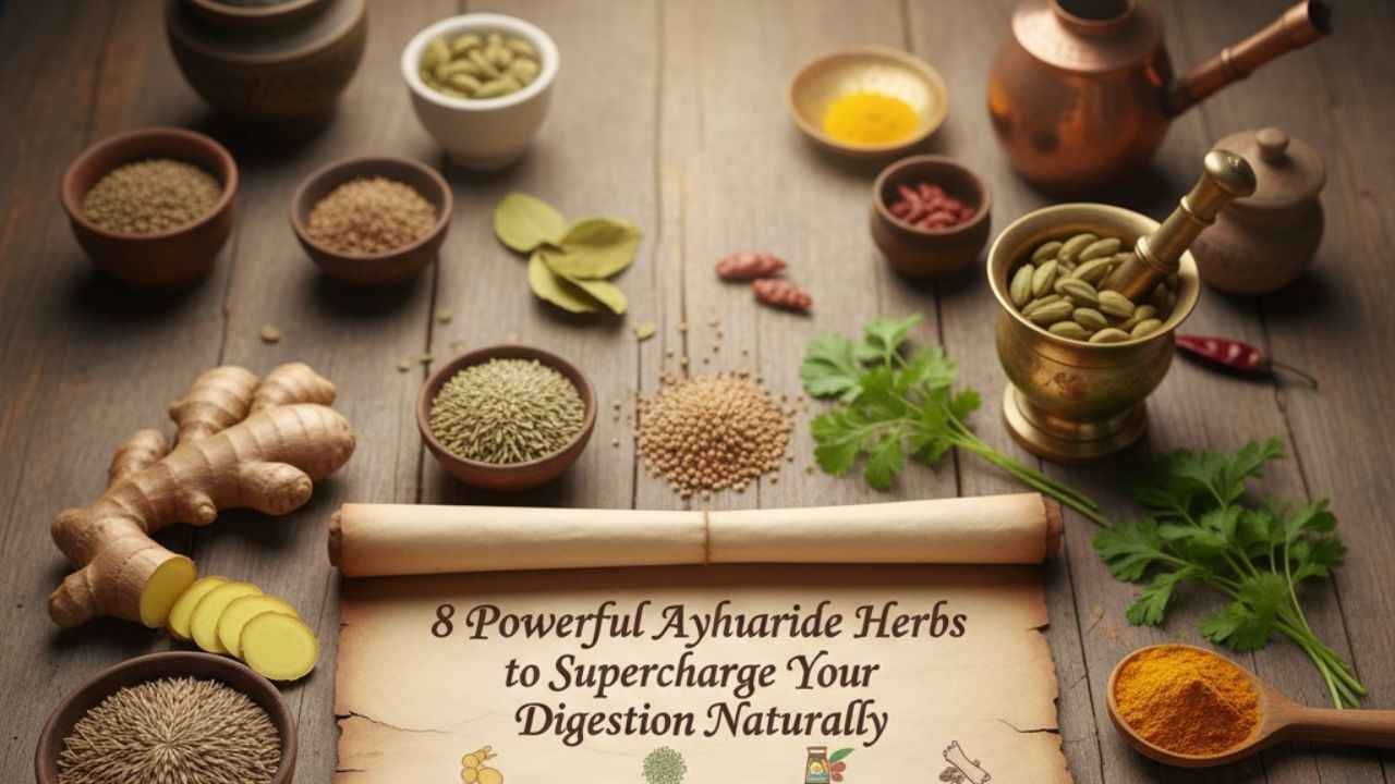 8 Powerful Ayurvedic Herbs to Supercharge Your Digestion Naturally!